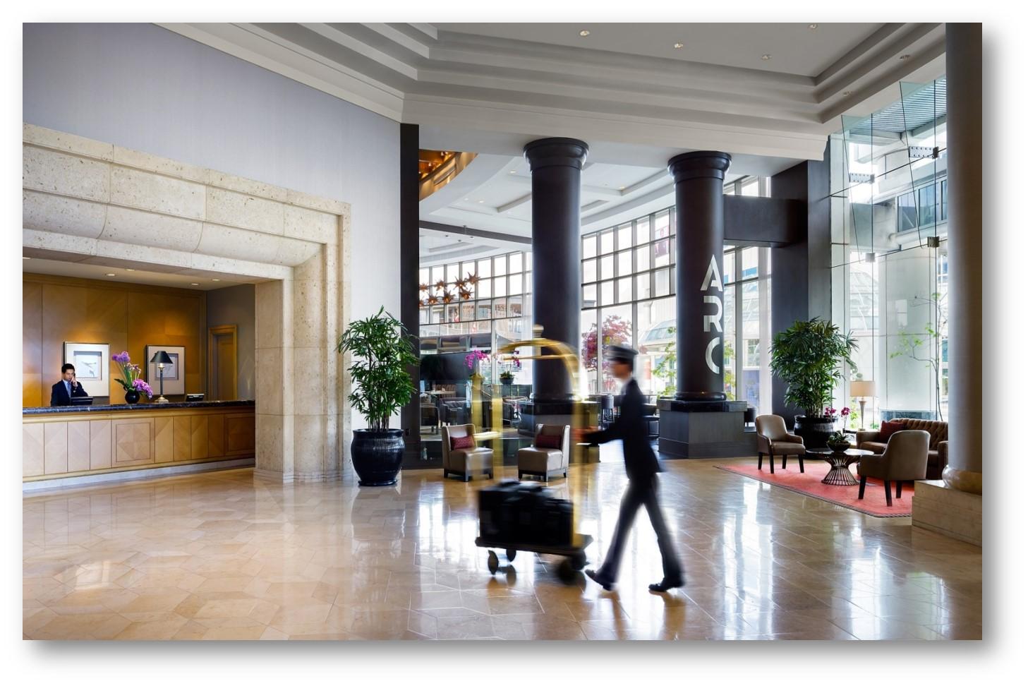 Fairmont Waterfront Hotel Vancouver Exterior photo Lobby